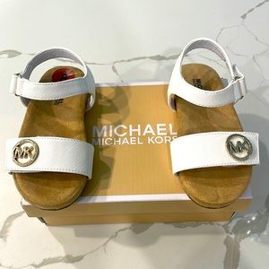 NWOT Michael Kors Toddler girl sandals